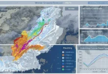 Snowfall in pakistan