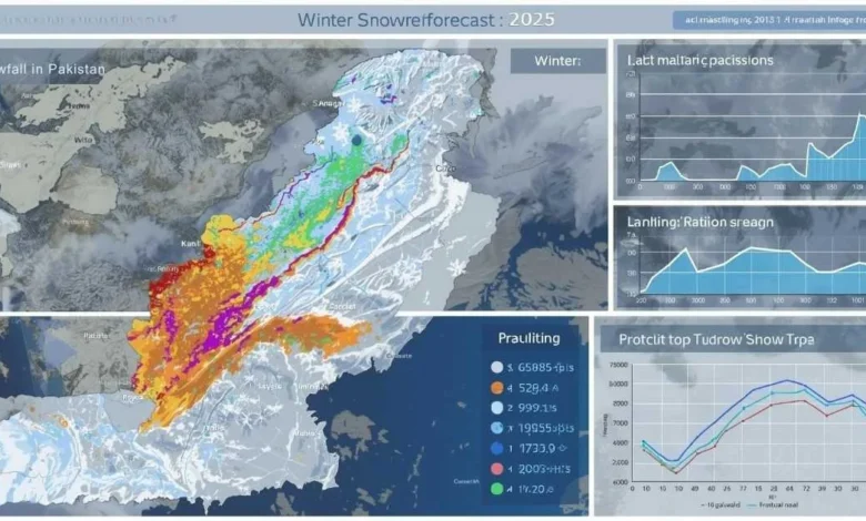 Snowfall in pakistan