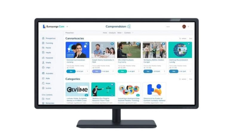 Euroyungs Com: Digital Content Platform