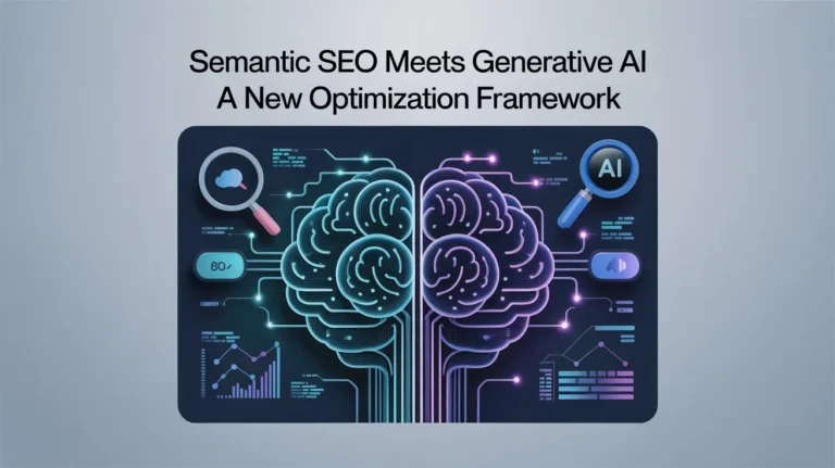 Semantic SEO Meets Generative AI: A New Optimization Framework