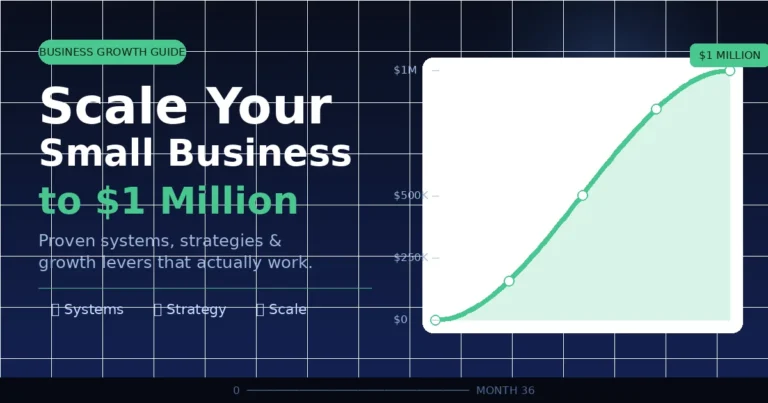 Proven Ways to Scale Your Small Business to $1 Million